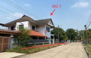 ทรัพย์ธนาคารโดย KASIKORNBANK บ้านเดี่ยว ซอยภายในโครงการ ถนนเลียบคลอง 5 ฝั่งตะวันตก