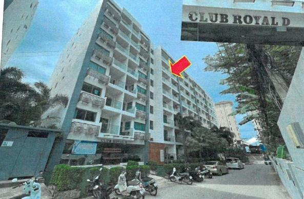 ทรัพย์ธนาคารโดย GHB คอนโด คลับ รอยัล คอนโดมิเนียม วงศ์อมาตย์ พัทยา ซีและดี (Club Royal Condominium Wongamat Pattaya (C,D)) 