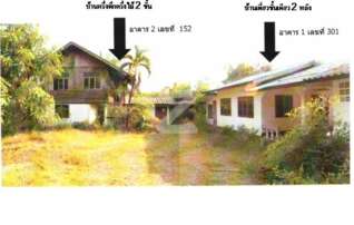 ทรัพย์ธนาคารโดย ธนาคารออมสิน บ้านเดี่ยว ซอยบ้านนางเหลียว ถนนเกาะคา-ห้างฉัตร (ทล.1034)